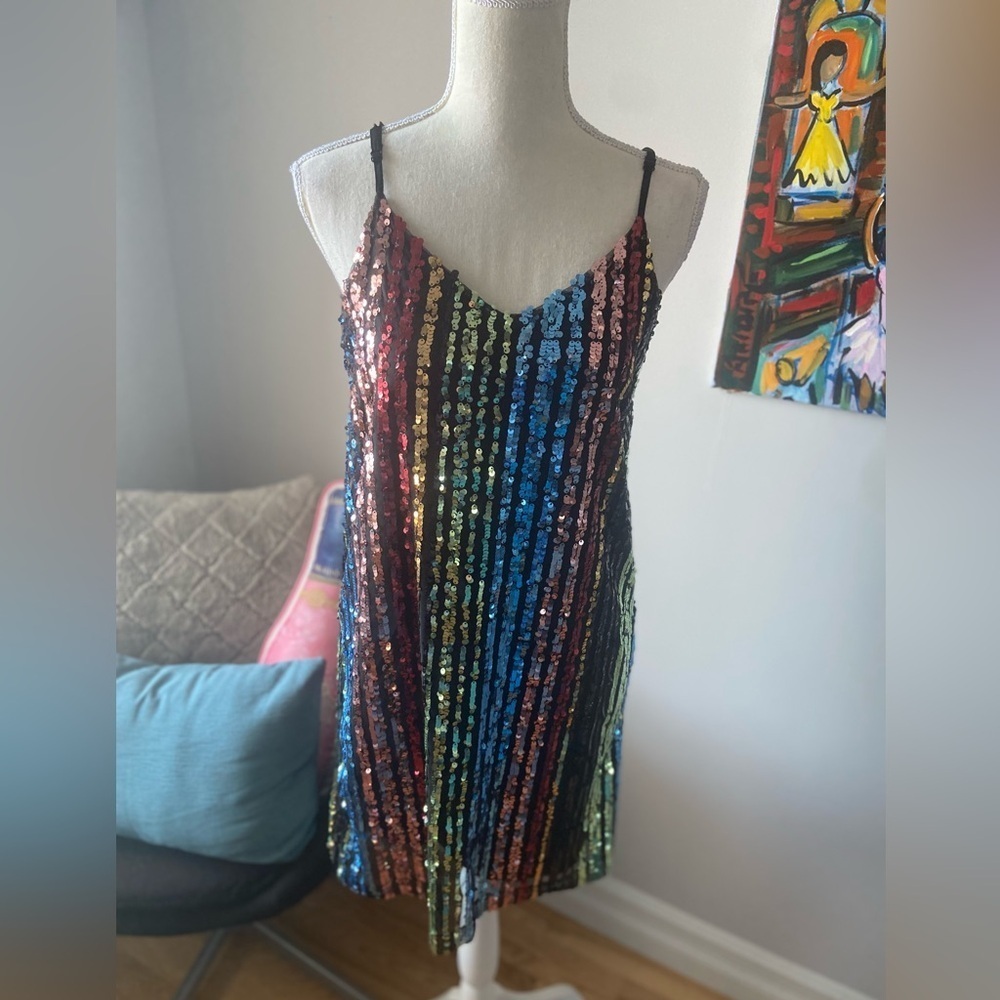 NWT Carolina Belle Sequin Dress